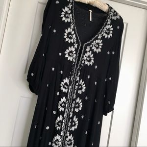 Free People Fable Midi Dress Size Medium